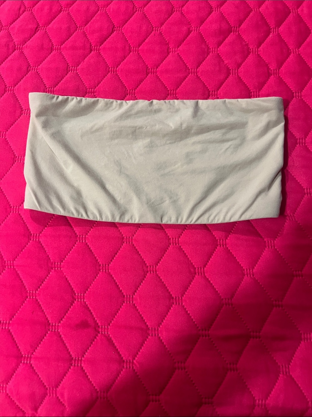 SKIMS Cream Colored Seamless Stretch Bandeau